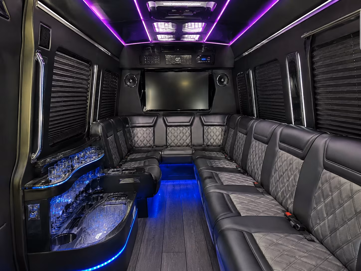 allen concert transportation onboard seating