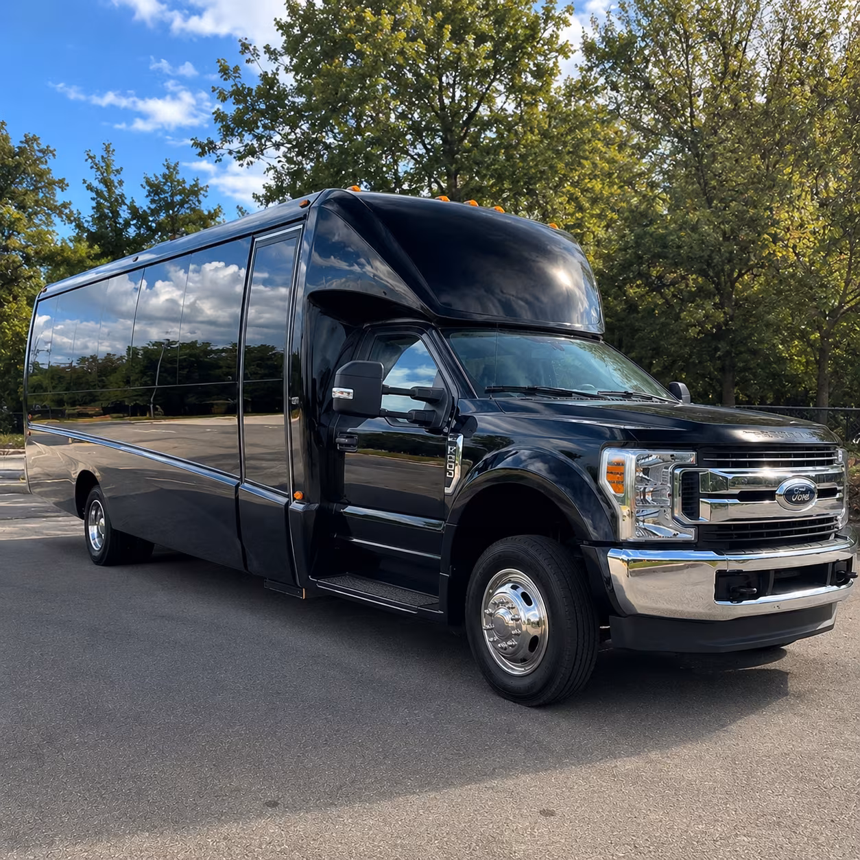 allen corporate event transportation onboard seating