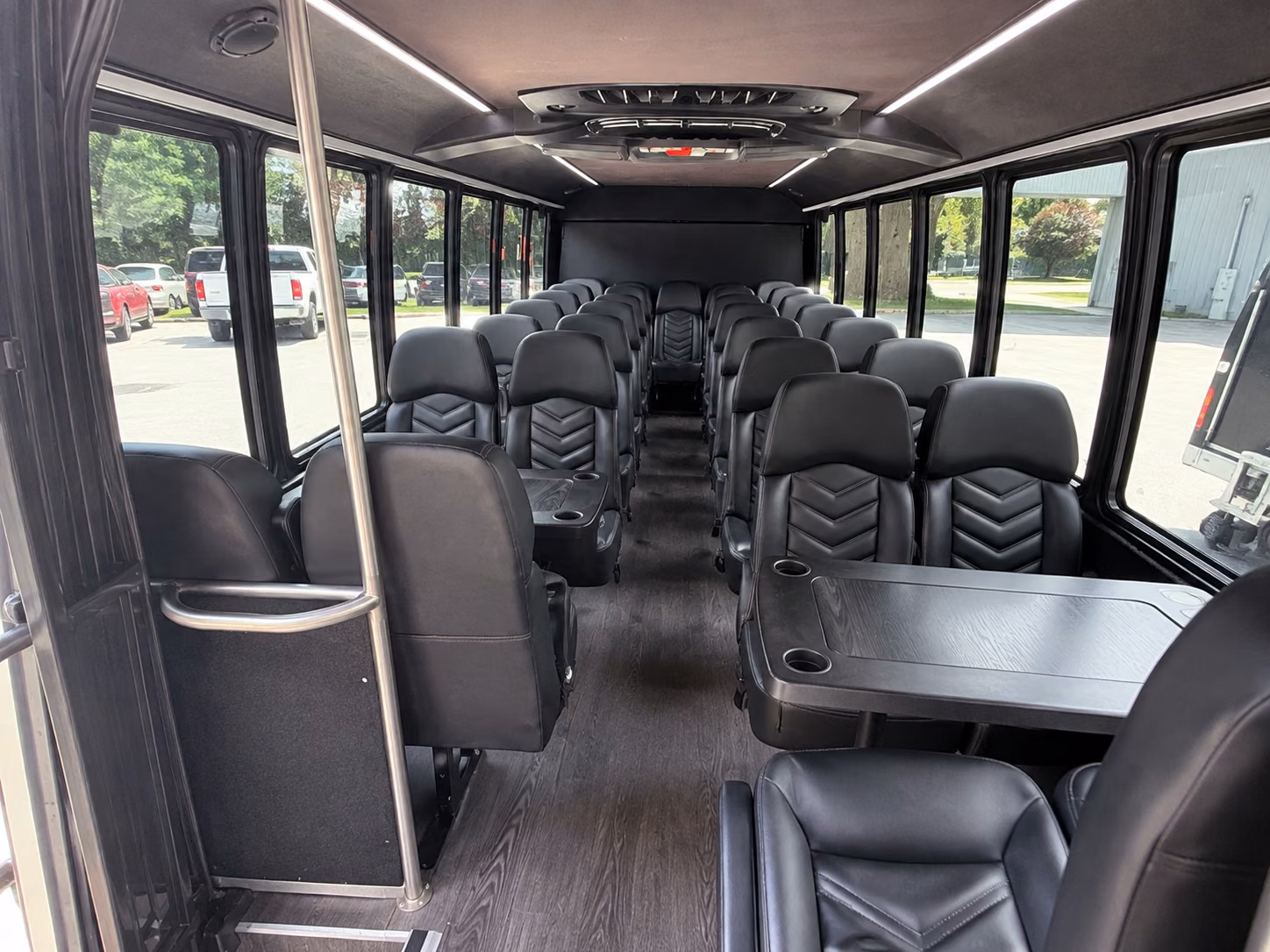 allen long distance transportation onboard seating
