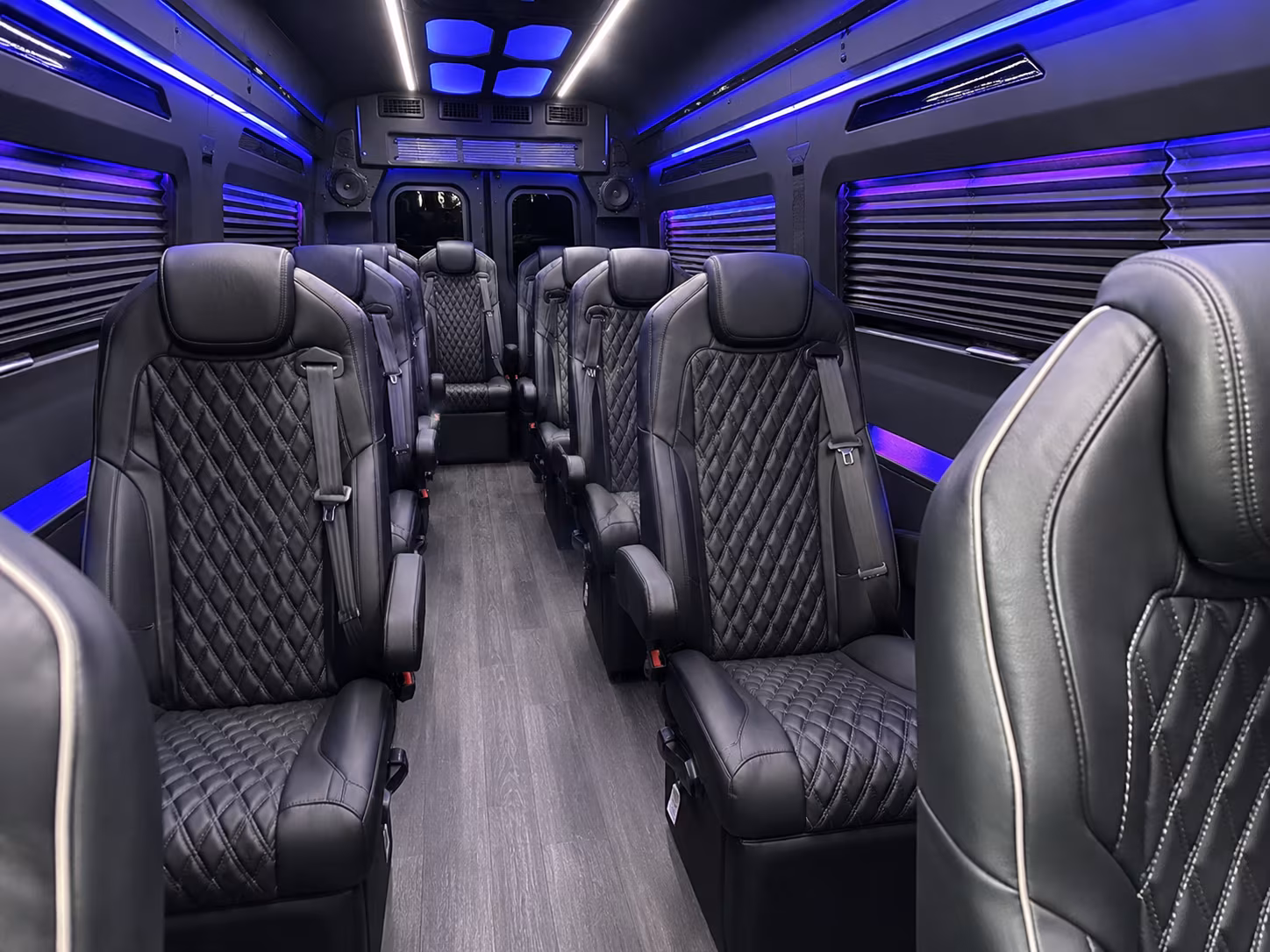 allen private event transportation onboard seating