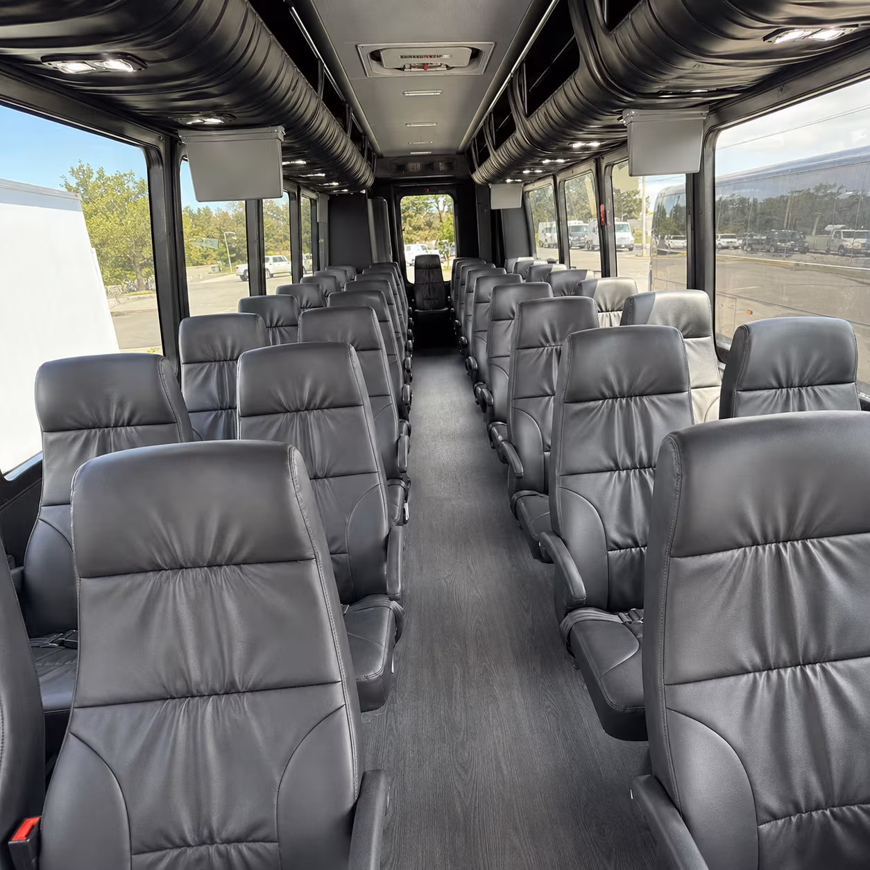 allen wedding transportation onboard seating